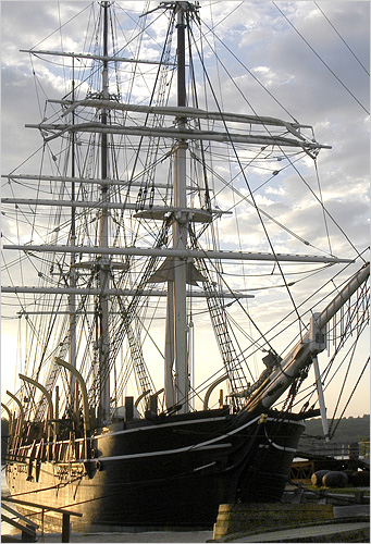 Charles W Morgan - In her previous glory (Photo credit: Mystic Seaport)
