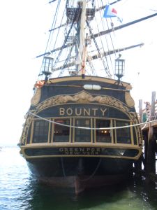 HMS Bounty in Plymouth, MA; Aug 2012
