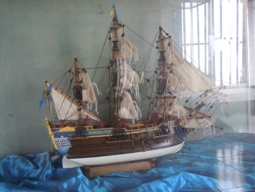 „Götheborg” Model at Jakarta's Maritime Museum (Image source: Basil M Karatzas)