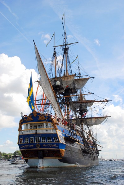 „Götheborg” Stern view in 2010 (Image source: Wiki Commons)